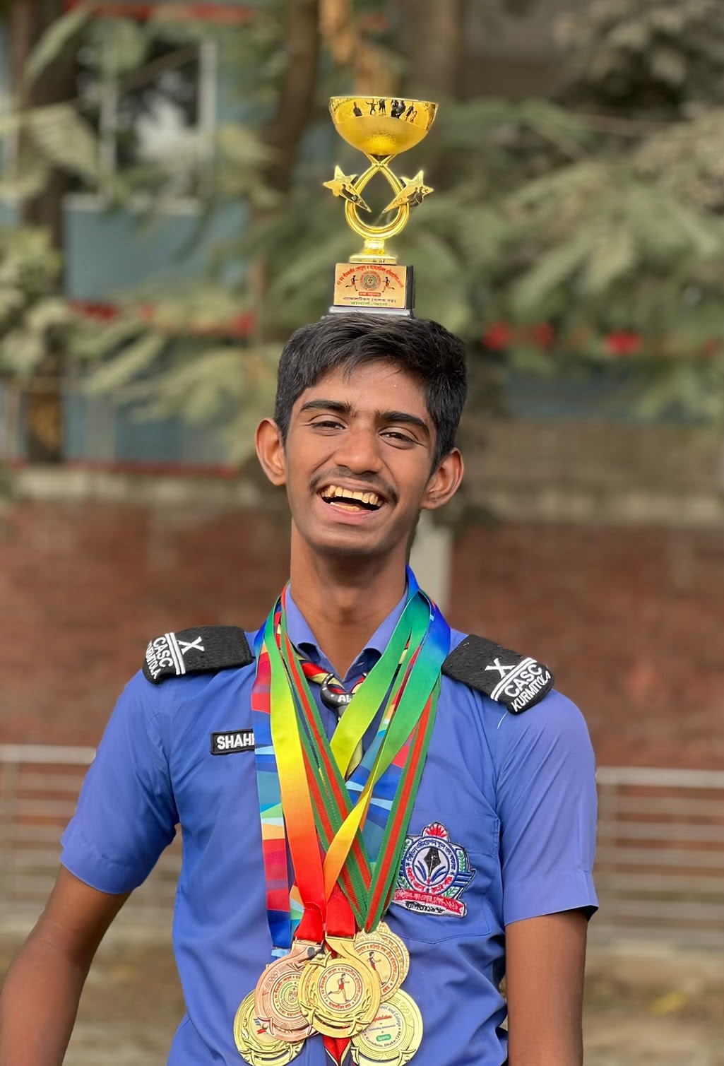Shahriar Ahmed CASC Athletic Gold Medals 2023